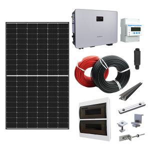 Sistem fotovoltaic monofazat 6kW + 6.4kW stocare, cu instalare inclusa, SUNGROW